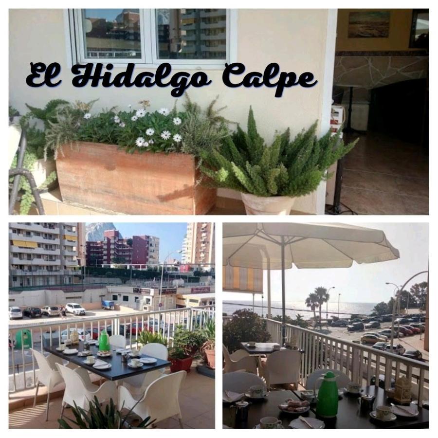 Pensión El Hidalgo Calpe Exterior foto